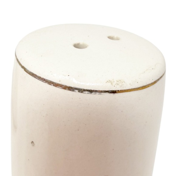 Vintage 1940s Japan Salt & Pepper Shakers Raised Roses Ceramic - Picture 7 of 11